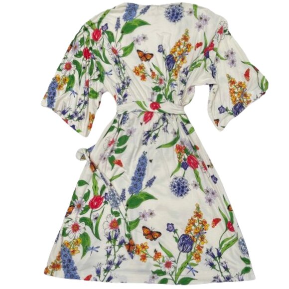 Soma Robe and Nightgown 2 piece Jersey Knit Floral set - Picture 6 of 13